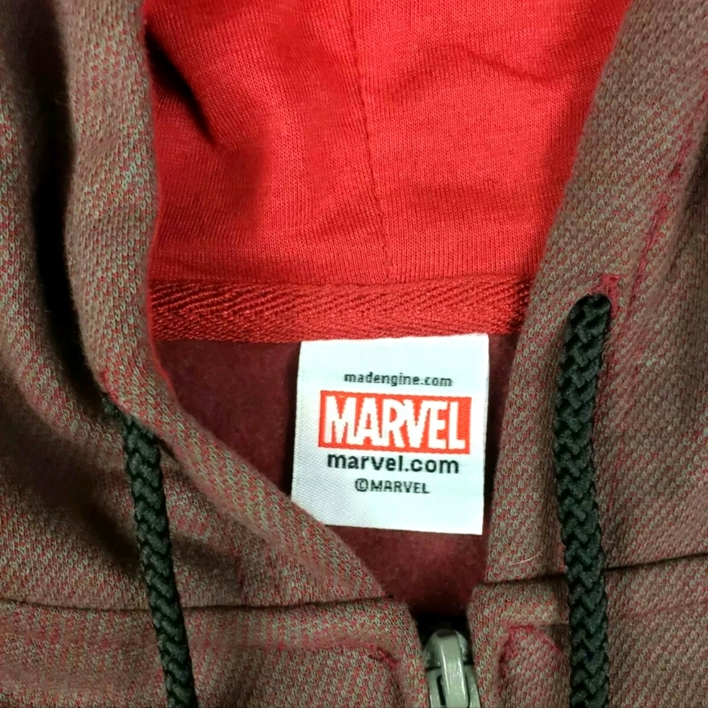 Spider Man Men's Zip Up Hoodie - Picture 6 of 11